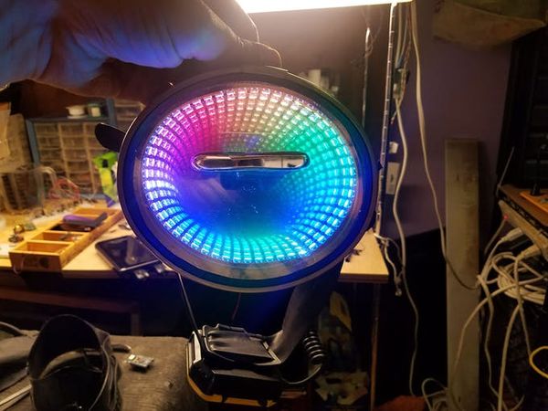 Infinity Mirror Scuba Mask