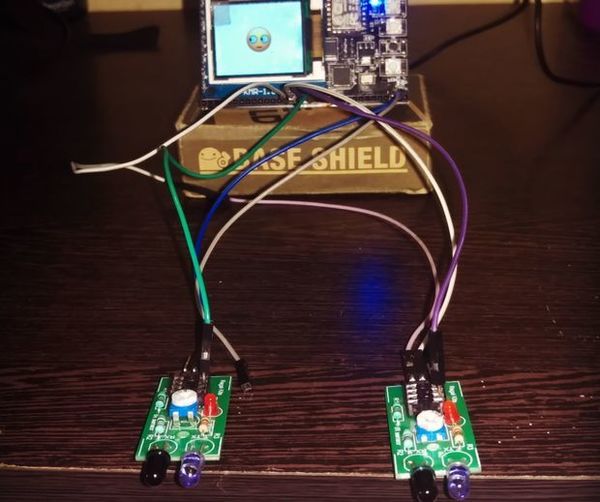 Simple Gesture Control Using IR Sensors