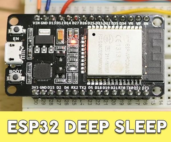 ESP32 Deep Sleep Tutorial