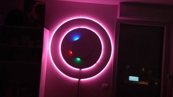 A 360 leds clock