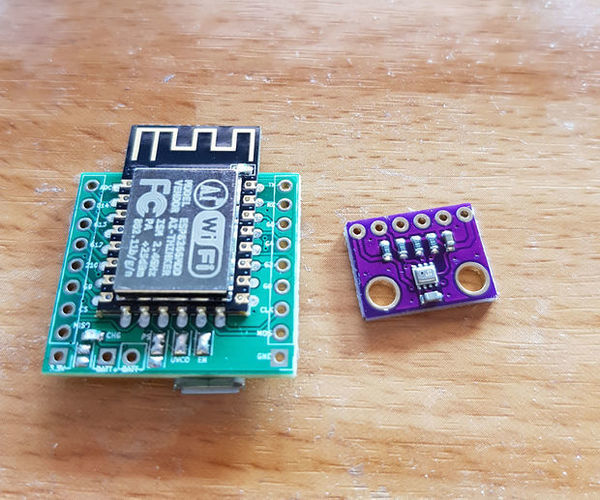 ESP8266, BMP280, MQTT Weather Station