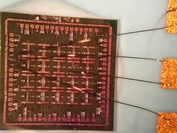 Making Radio Chips for Hell