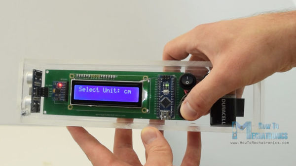 Arduino Range Measurer and Digital Spirit Level Project