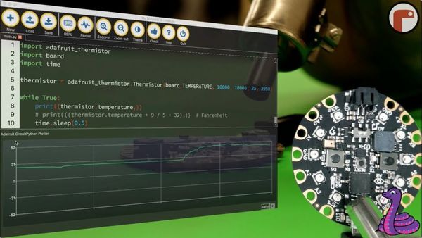 Sensor Plotting with Mu and CircuitPython