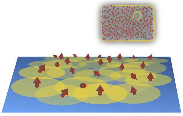 Designer materials with completely random structures might enable quantum computing