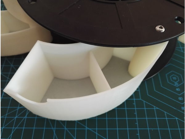 OpenSCAD Spool Drawer Storage Box (fully customizable)