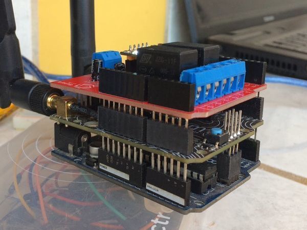 Helium Solar Monitoring Board with Relays