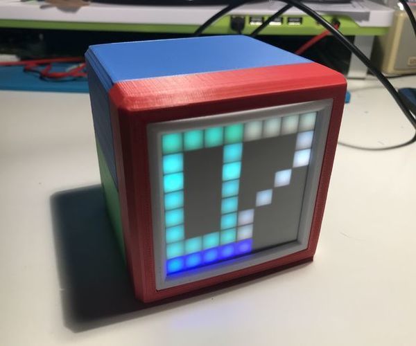 RGB Box Clock