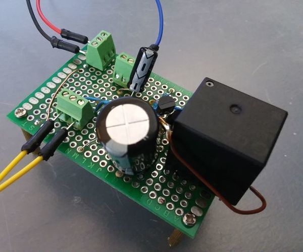 An Emergency-Stop Circuit for a Mobile Robot