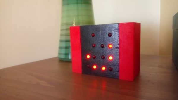 Simple Binary Clock Using Attiny85