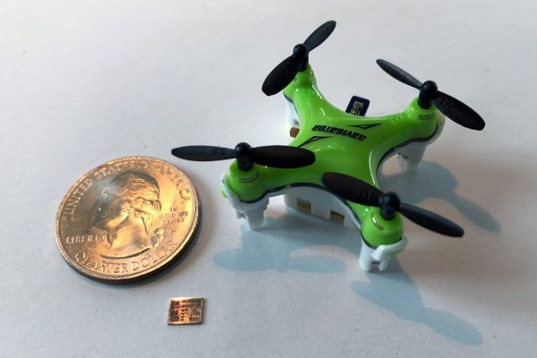 Chip upgrade helps miniature drones navigate