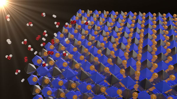 New Material for Splitting Water