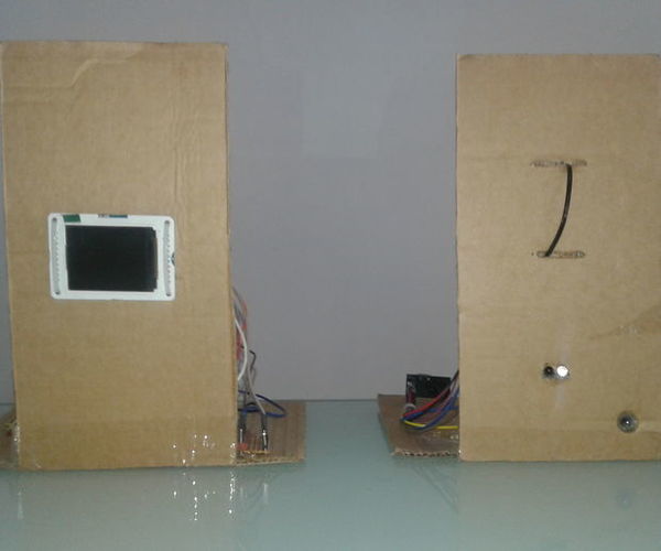 Arduino - NRF24L01 - TFT - Parts Counting Unit.