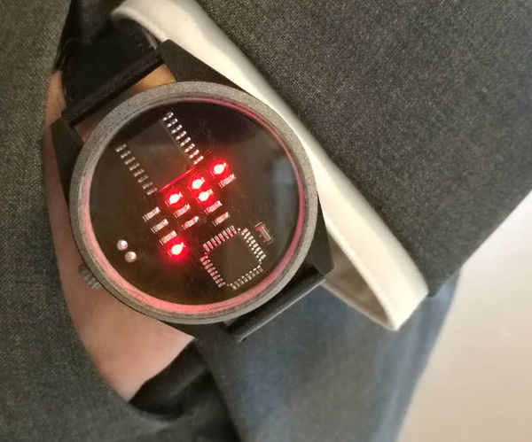 Binary Wrist Watch