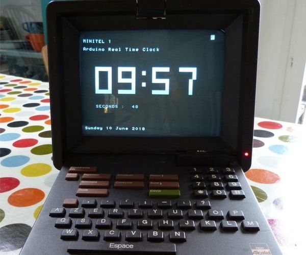 Minitel Real Time Clock