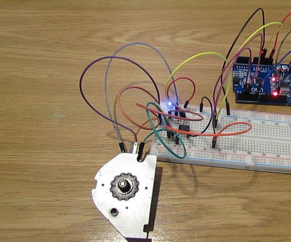 Using Stepper Motor As Rotary Encoder