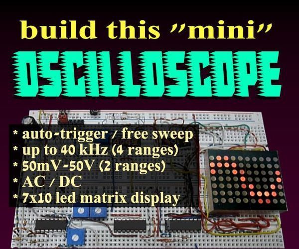 DIY Mini Oscilloscope