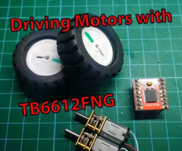 Driving Small Motors With the TB6612FNG