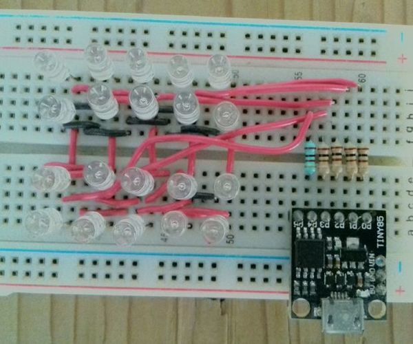 Matriz Led 5x4 Digispark