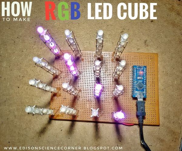 How to Make Rgb Led Cube