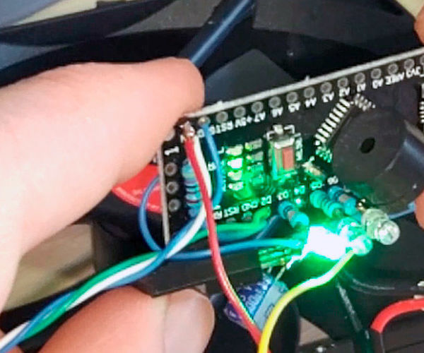 Semi-passive Cooling of Computer Power Supply