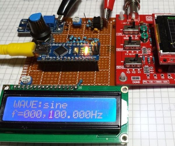 Arduino Waveform Generator