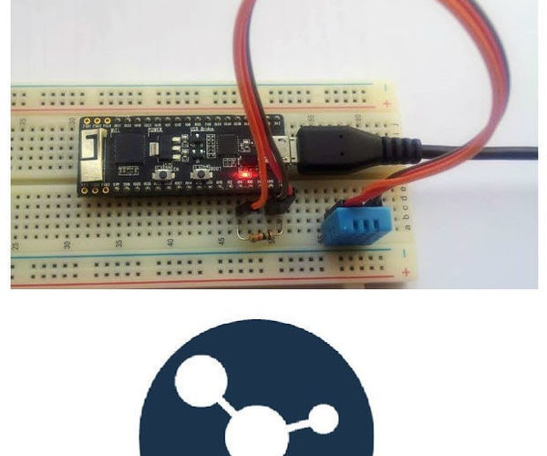 Room Temperature & Humidity Monitoring With the ESP32 and AskSensors Cloud