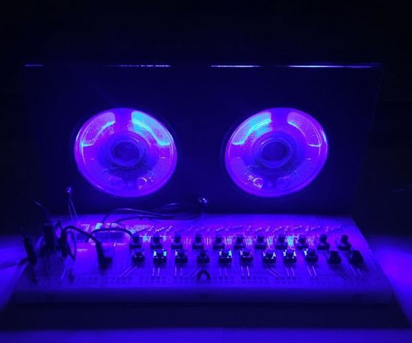 Quad Speaker Synthesizer