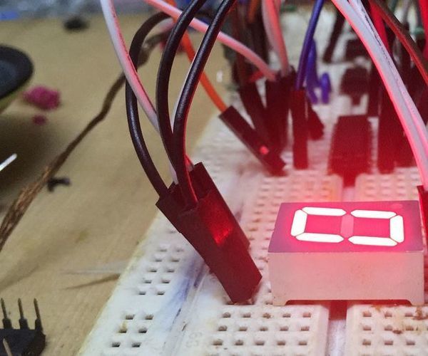 Decade Counter Using Ne555 And Cd4026