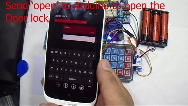 RFID and Keypad Door lock and Alert System Using Arduino