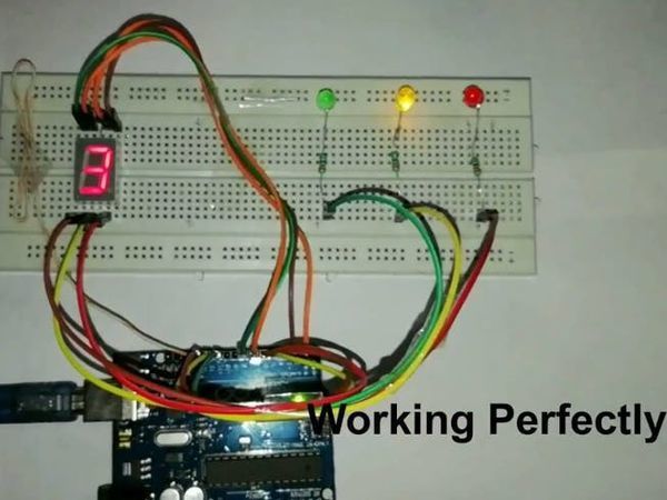 Traffic Lights Using Arduino Uno