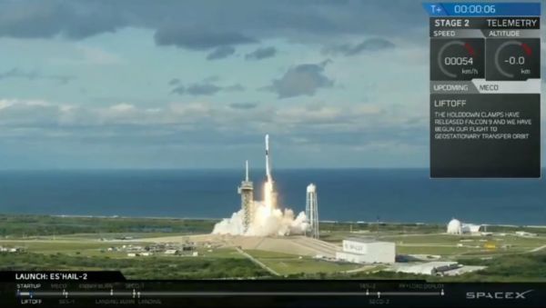 A Used SpaceX Rocket Just Launched a Satellite for Qatar, Then Aced a Landing