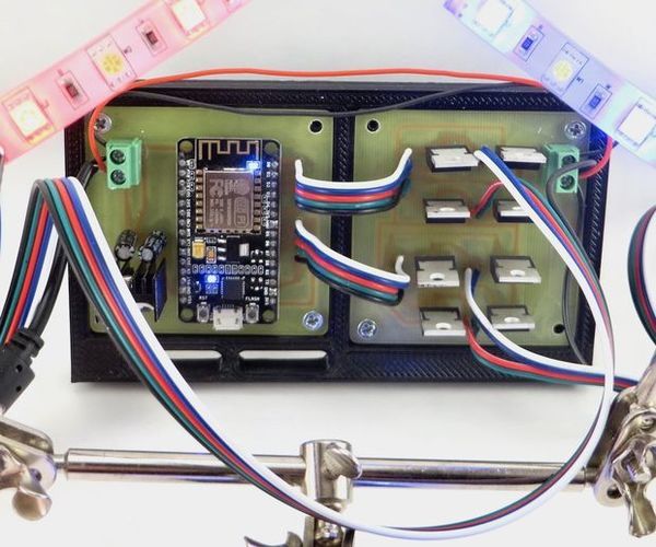 WiFi LED Light Strip Controller