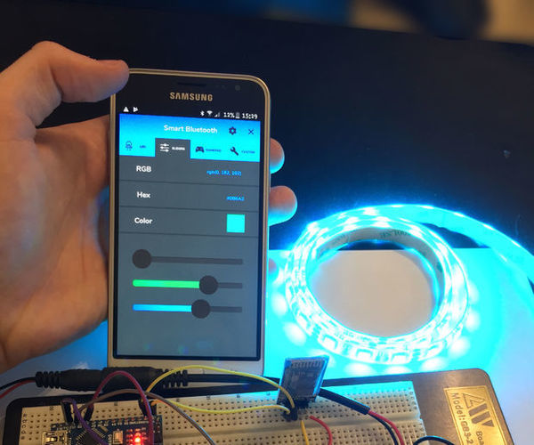 Arduino DIY Bluetooth Controller LED RGB Strip