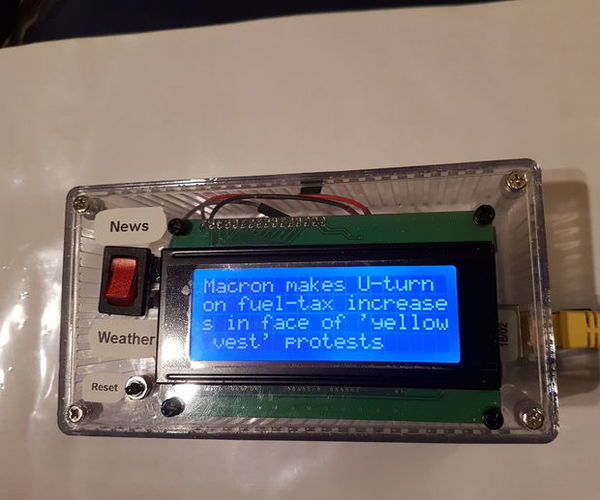 Information Station (Arduino)