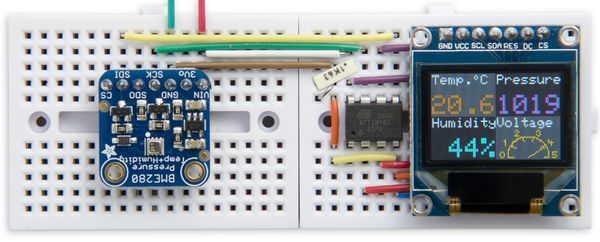 ATtiny85 Weather Station