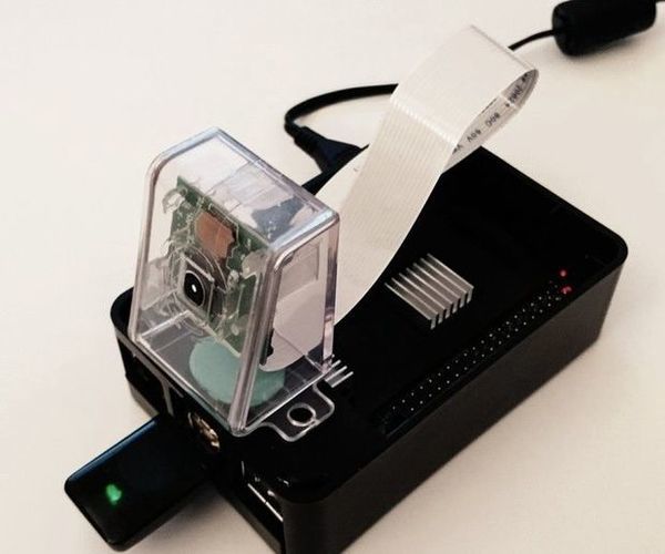 Raspberry Pi Surveillance Camera With Email Alert