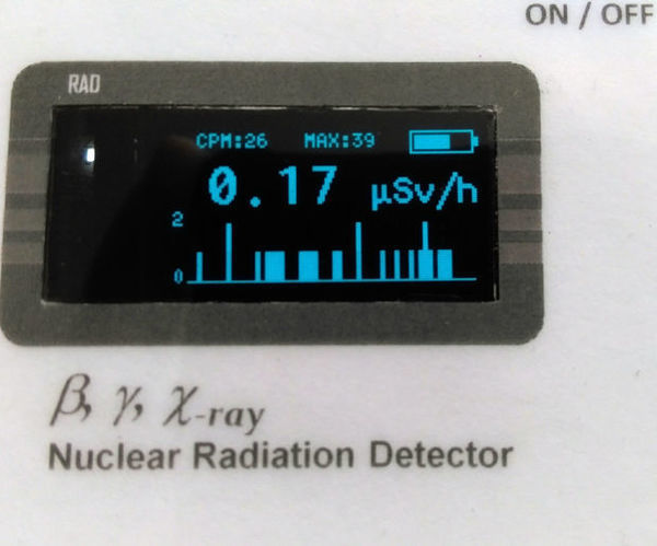 W-GM Count - IoT (Wifi) for Radioactivity Monitoring