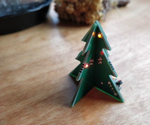 $1 PCB Christmas Tree