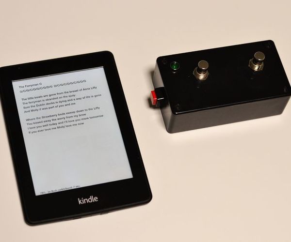 Kindle WiFi Remote Footswitch