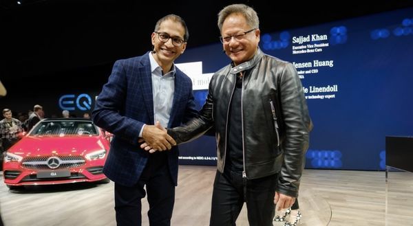 Mercedes-Benz, NVIDIA to Create New AI Architecture for Mercedes Vehicles