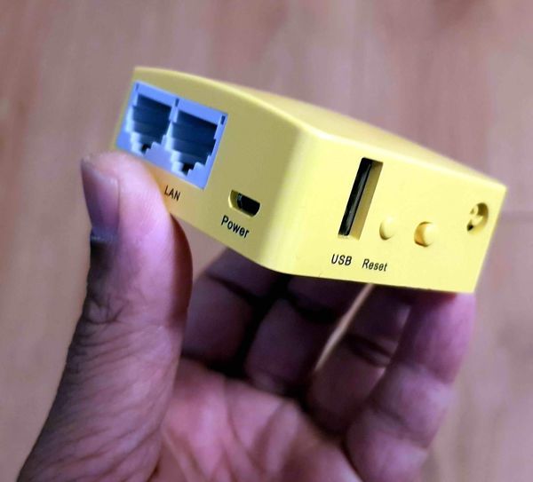 20$ Pocket router as Domoticz Home Automation Gateway