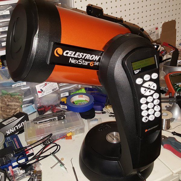 Raspberry Pi Driven Telescope Mount