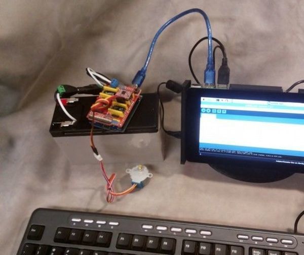 Driving a 12V 28BYJ-48 Stepper With the A4988 Stepstick