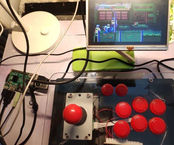 Retropie Pi Mini Arcade  Pi-man