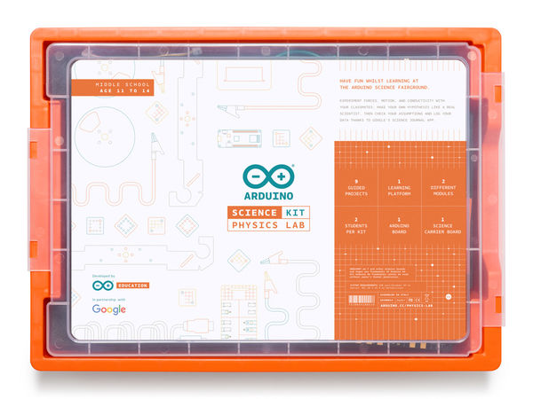 Arduino and Google launch new Arduino Education Science Kit!