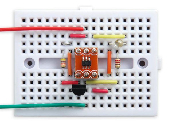 ATtiny10 Thermometer