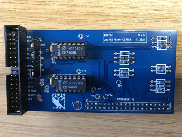 Floppy disk interface for Raspberry Pi