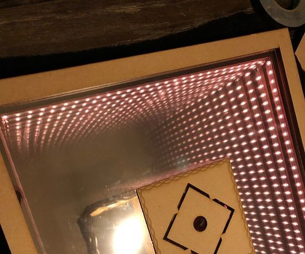 Interactive Infinity Mirror