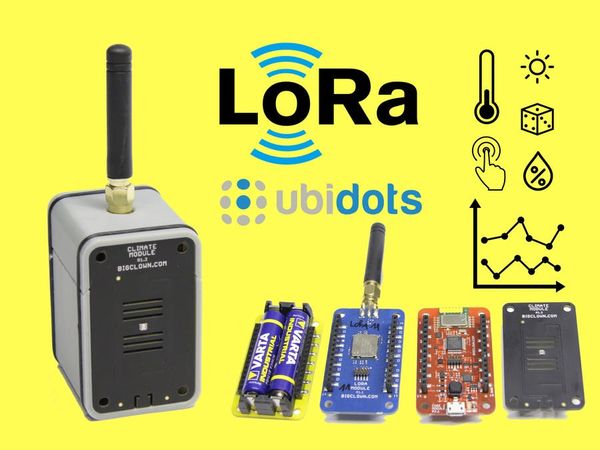 LoRa Climate Monitor: Easy, Open, Low-Power and with Graphs